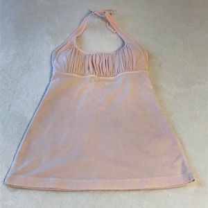 halter neck workout top